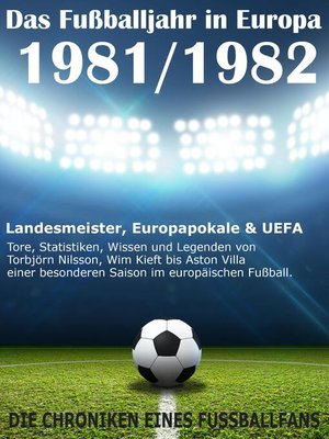 cover image of Das Fußballjahr in Europa 1981 / 1982